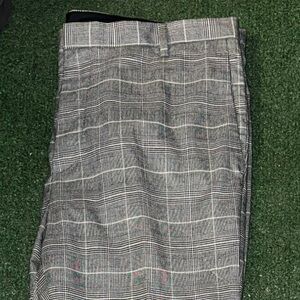 H&M Gray Plaid Men's Dress Pants